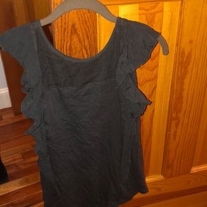 Abercrombie and Fitch grey blouse